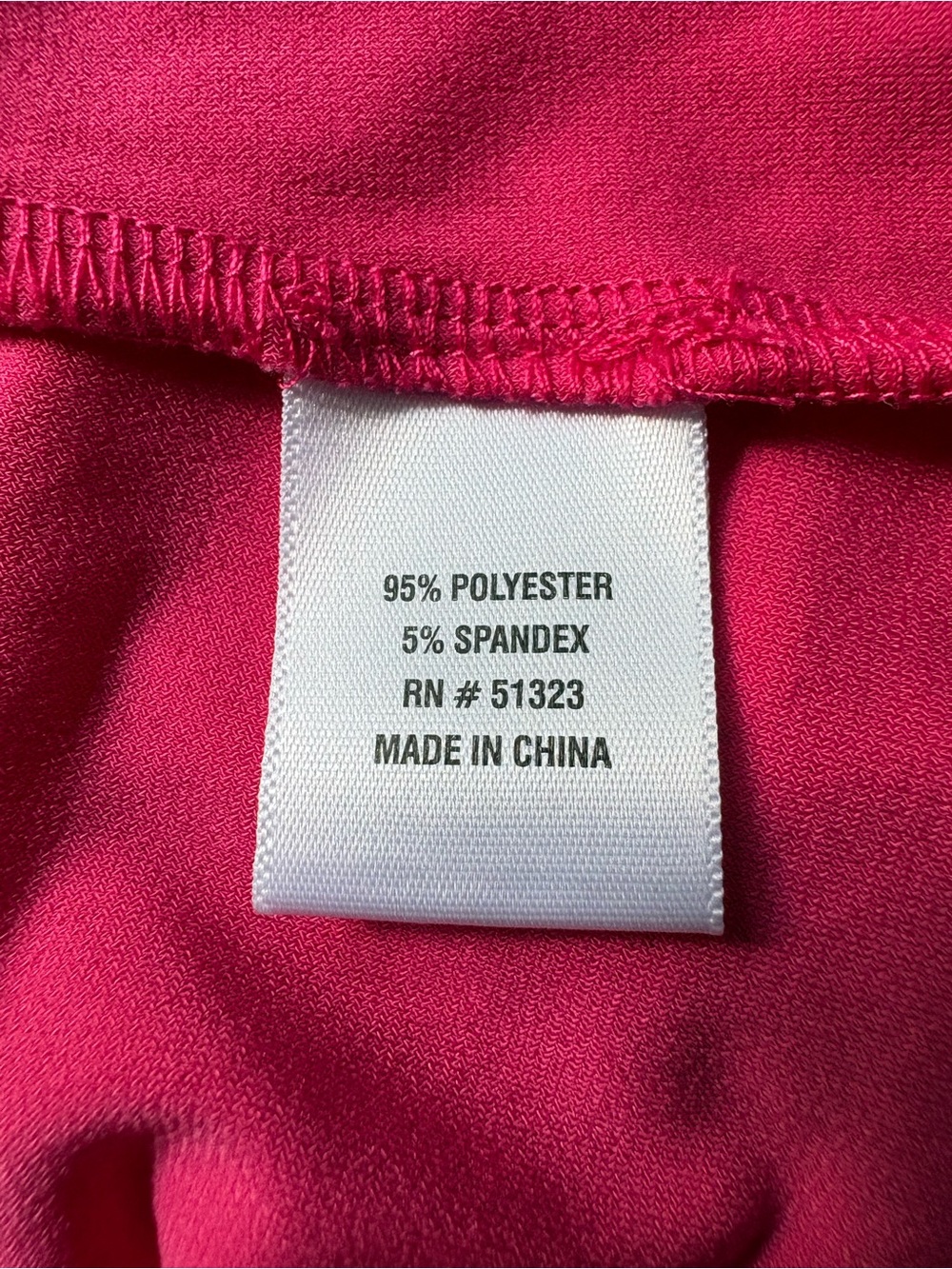 CeCe Hot Pink Square Neck Puff Sleeve Blouse - Picture 4 of 5